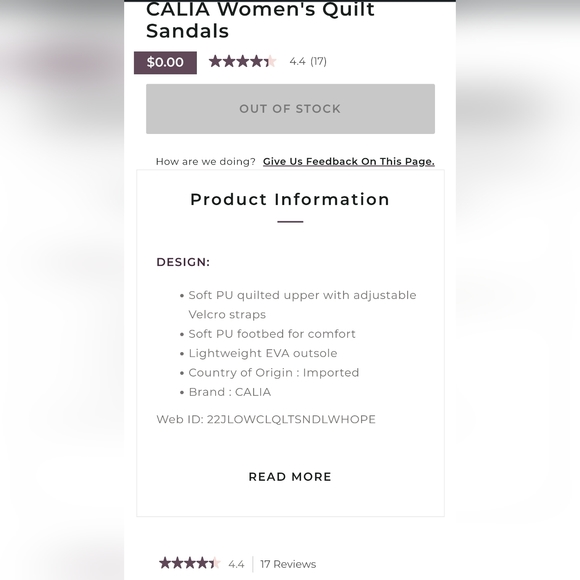 Calia quilted sandals in plum in 9 - Picture 5 of 5